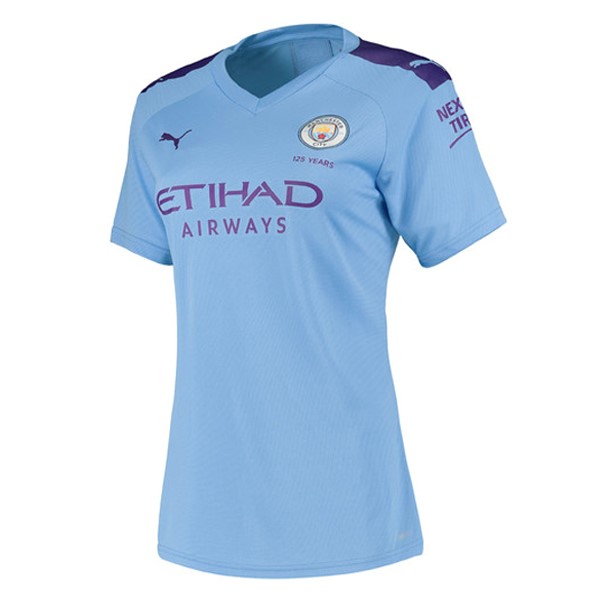 Camiseta Manchester City 1ª Mujer 2019/20 Azul